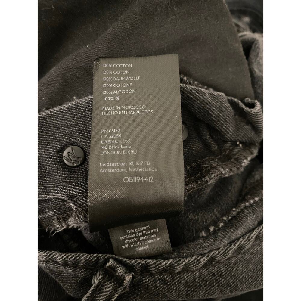 Free People We the Free Ziggy Black Denim Overalls XS 100% Cotton Classic - Picture 10 of 16